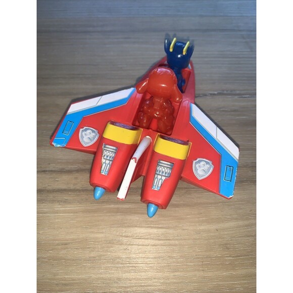 Paw Patrol Mini Jet Playset Mighty Super Paws 2 Pups Included - Picture 4 of 4